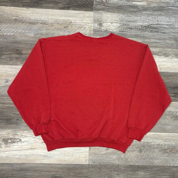 Vintage Y2K Russell Athletic Ohio State Buckeyes Red Mens XL Pullover Sweatshirt - Picture 3 of 10
